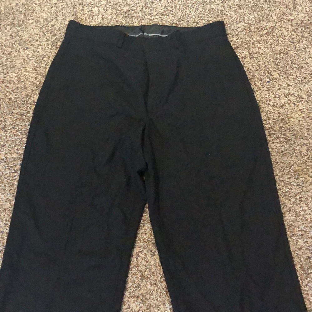 All black dress pants